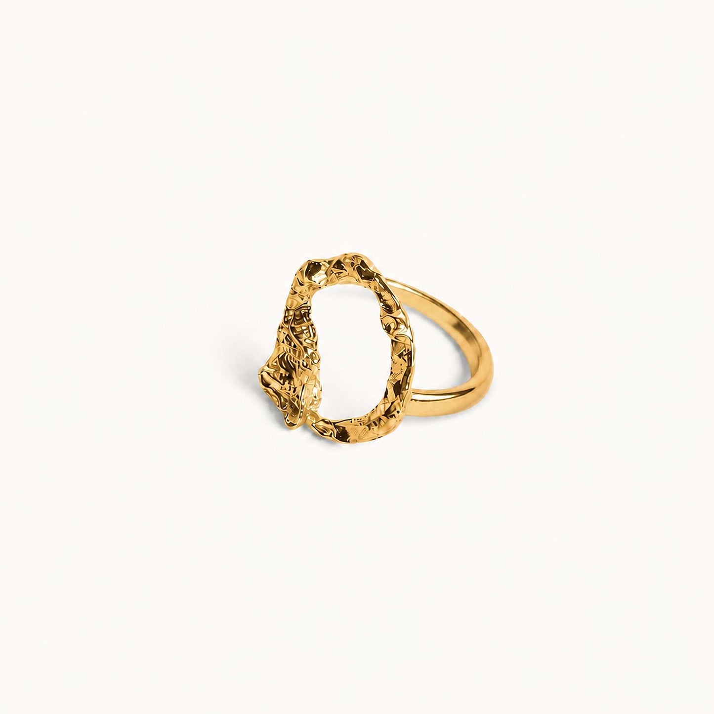 Chapado en oro - vista producto aprobada - ANILLO VIRUTA 02 | Antorcha de Plata