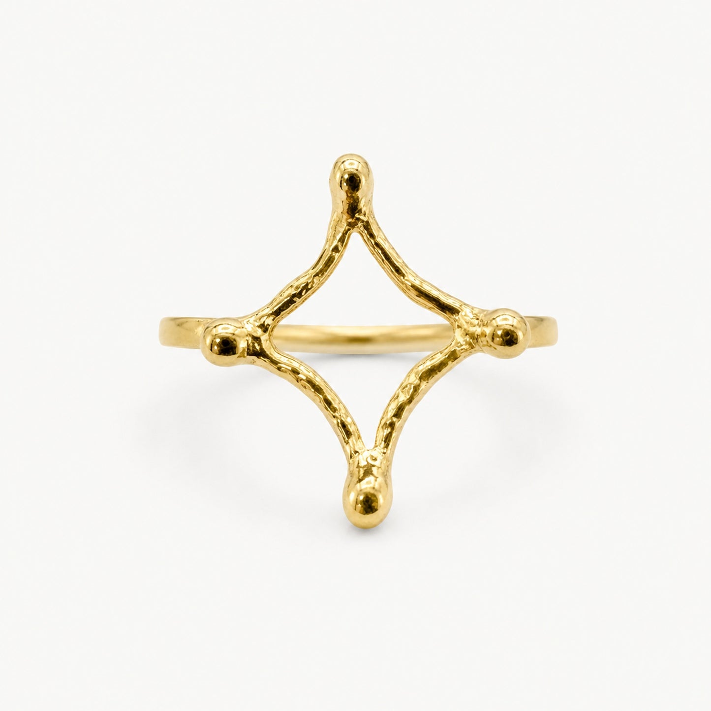Chapado en oro - ANILLO BRILLO | Antorcha de Plata