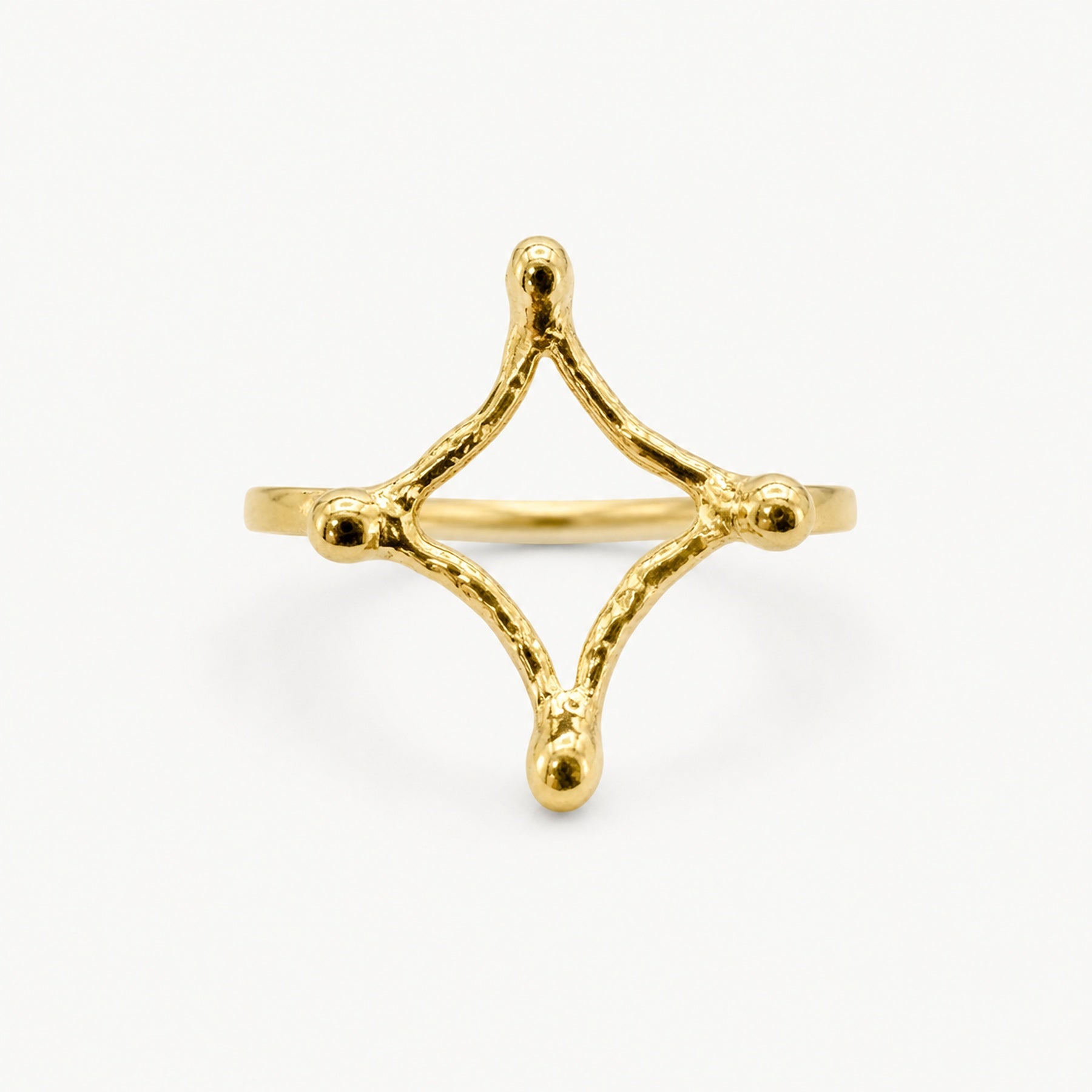 Chapado en oro - ANILLO BRILLO | Antorcha de Plata