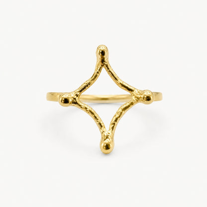 Chapado en oro - ANILLO BRILLO | Antorcha de Plata