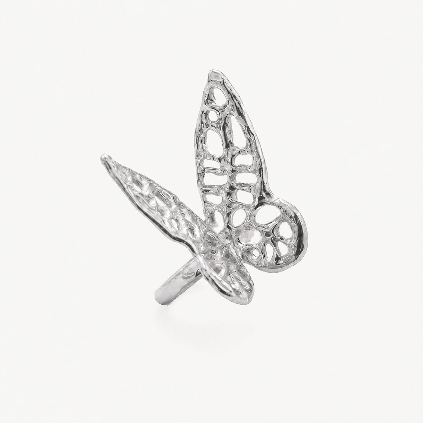 Plata de ley - ANILLO MARIPOSA | Antorcha de Plata