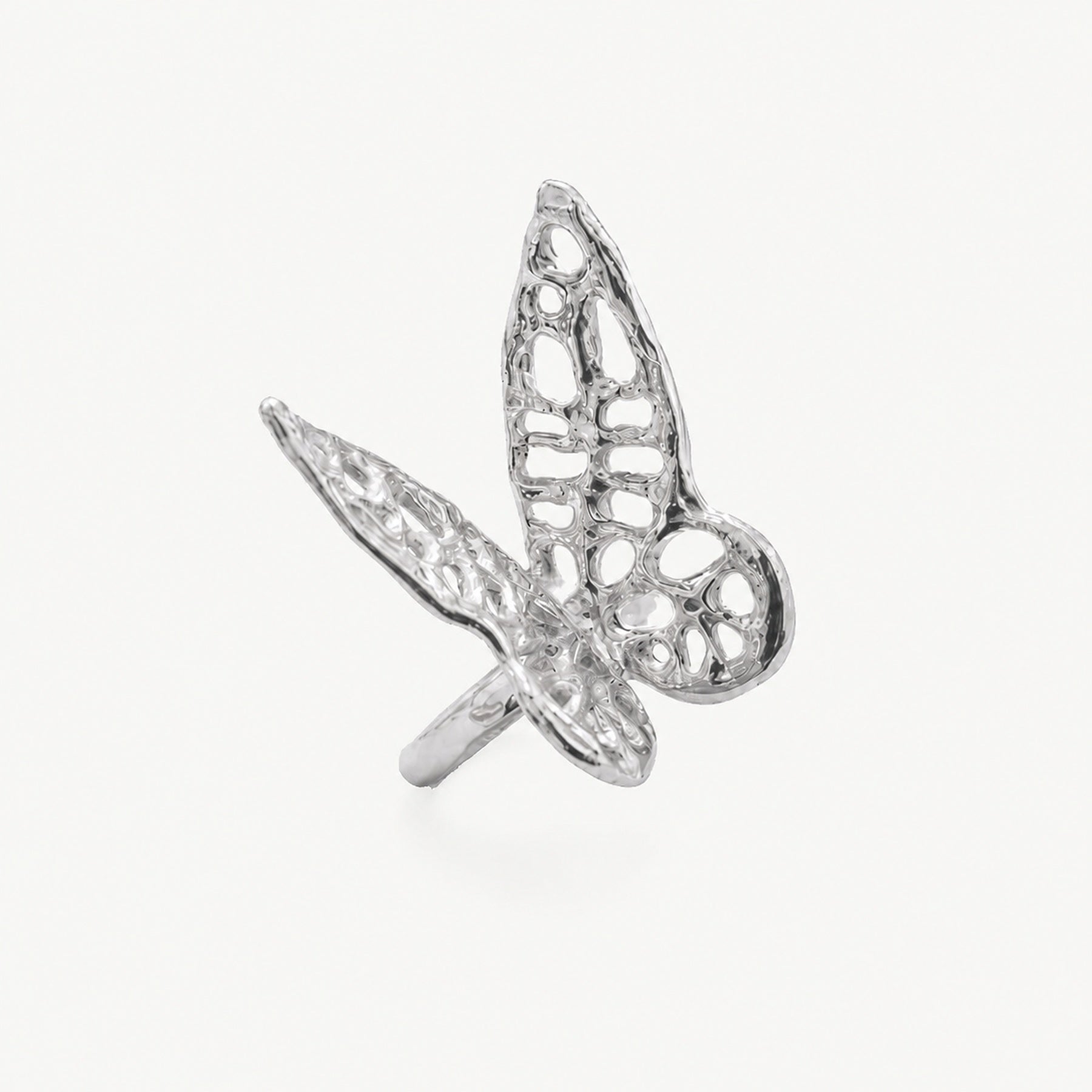 Plata de ley - ANILLO MARIPOSA | Antorcha de Plata