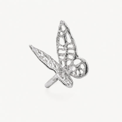 Plata de ley - ANILLO MARIPOSA | Antorcha de Plata