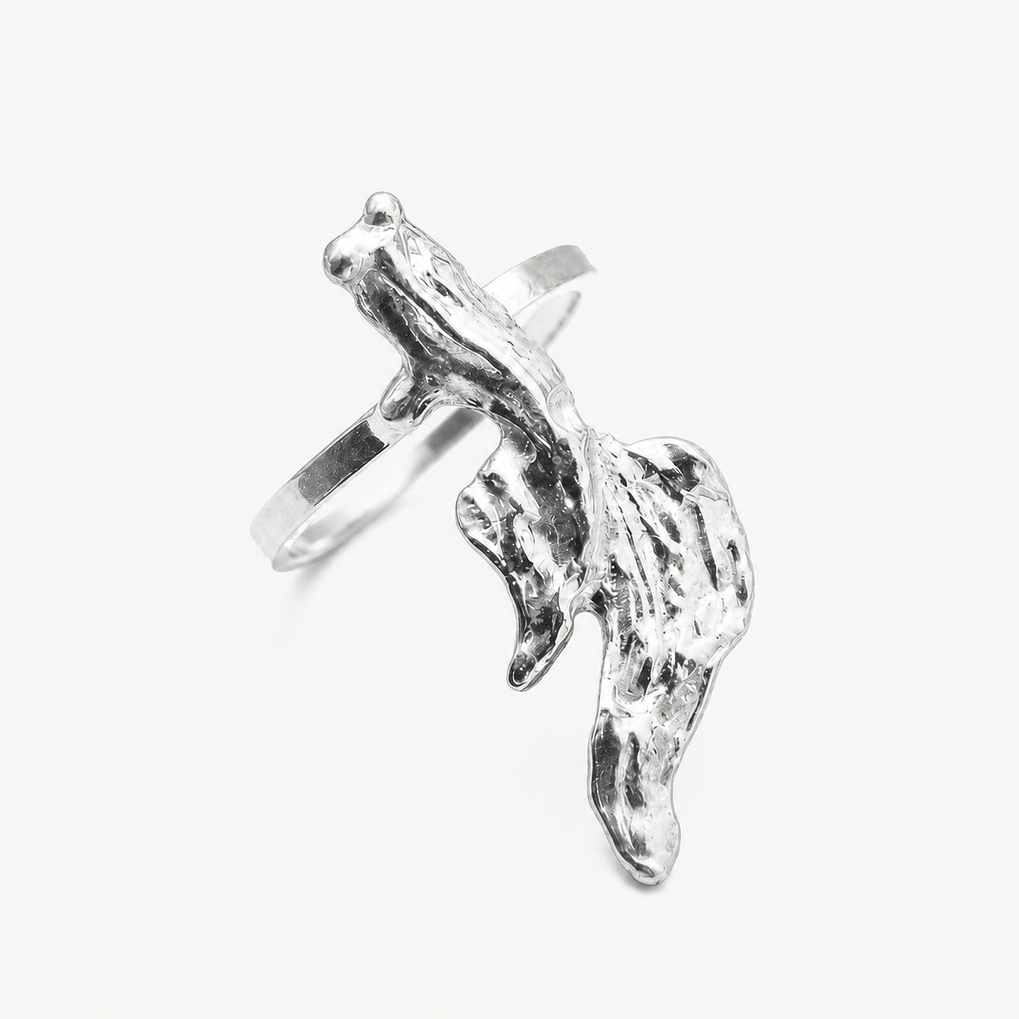 Plata de ley - ANILLO PEZ BETTA | Antorcha de Plata