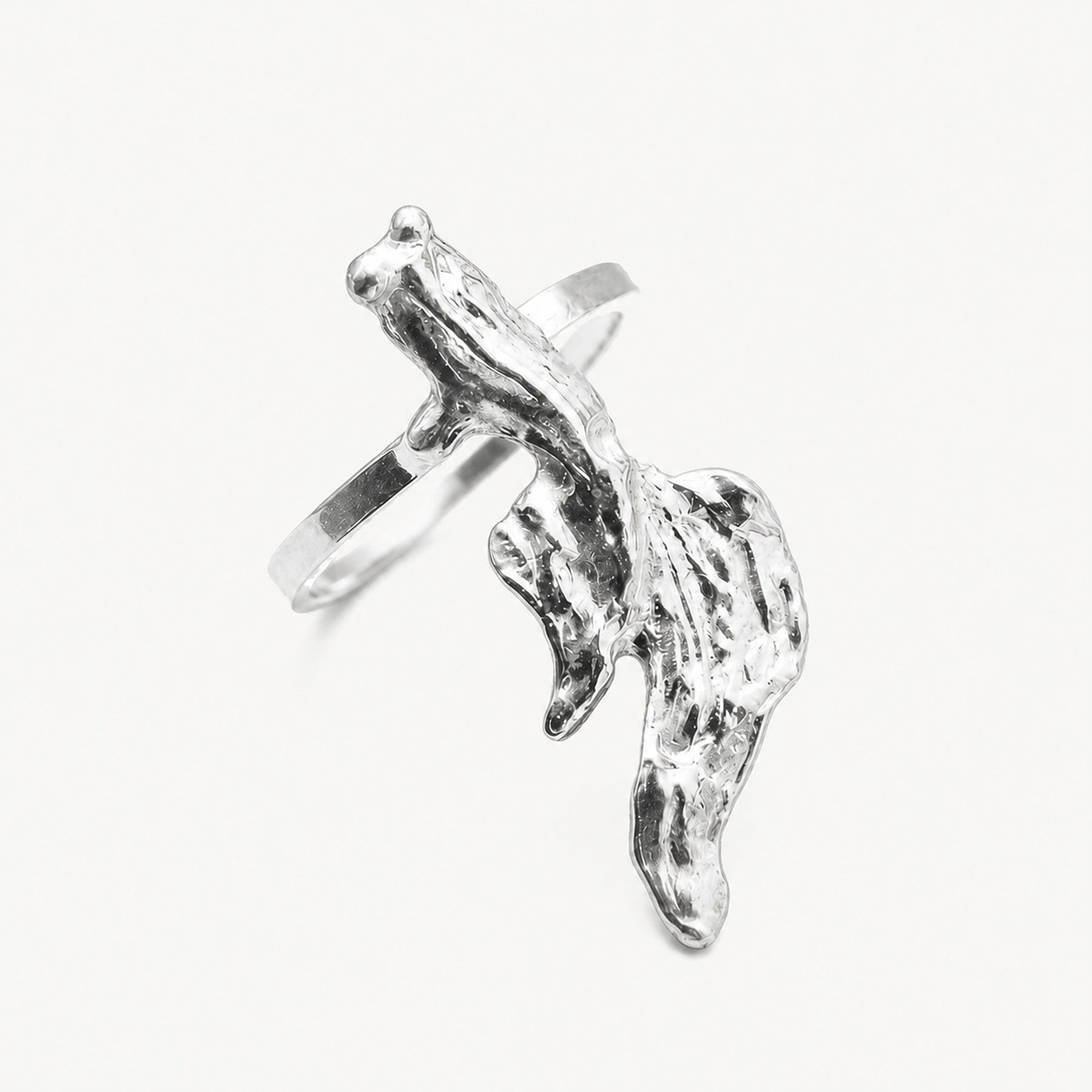 Plata de ley - ANILLO PEZ BETTA | Antorcha de Plata
