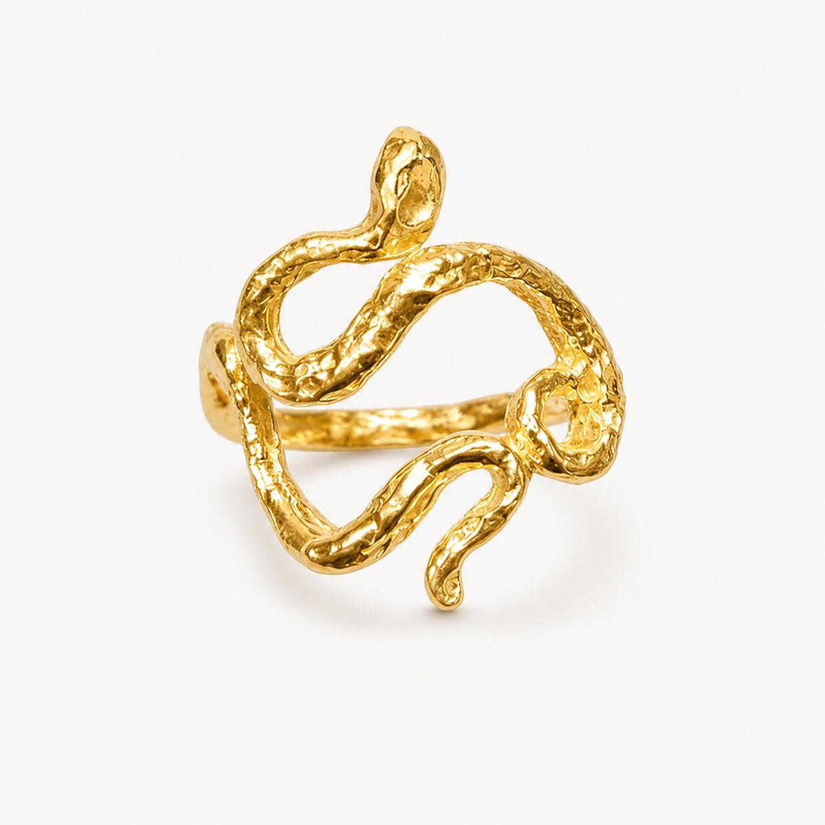 Chapado en oro - ANILLO SERPIENTE LO TENGO CLARO | Antorcha de Plata