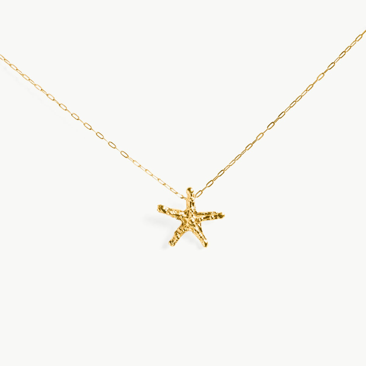 COLGANTE ESTRELLA DE MAR chapado en oro