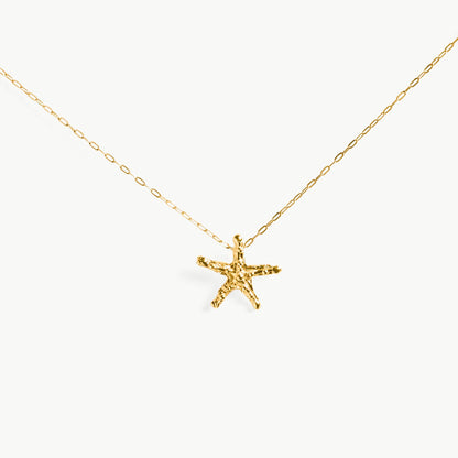 COLGANTE ESTRELLA DE MAR chapado en oro
