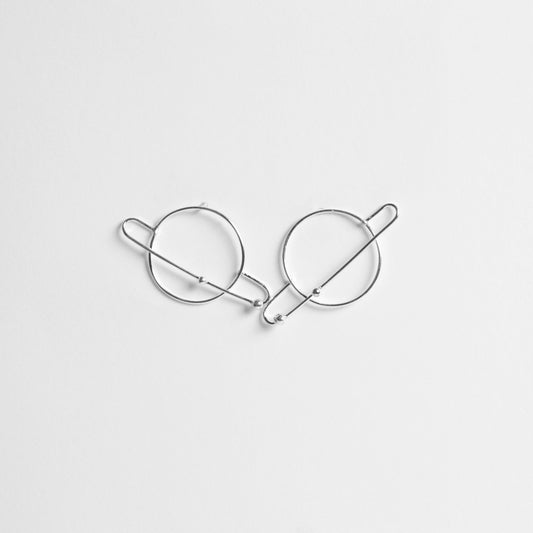 PENDIENTES SATURNO MEDIANOS