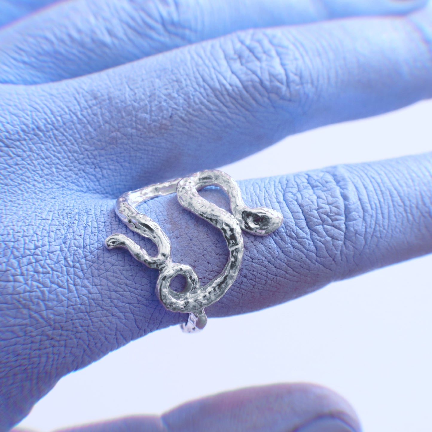 ANILLO SERPIENTE LO TENGO CLARO (ROZALEN) — foto cuadrada recortada