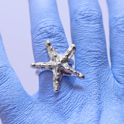 ANILLO ESTRELLA DE MAR — restaurada