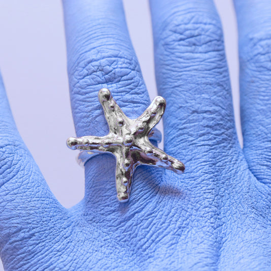 ANILLO ESTRELLA DE MAR — restaurada
