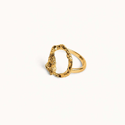 Chapado en oro - vista producto aprobada - ANILLO VIRUTA 02 | Antorcha de Plata