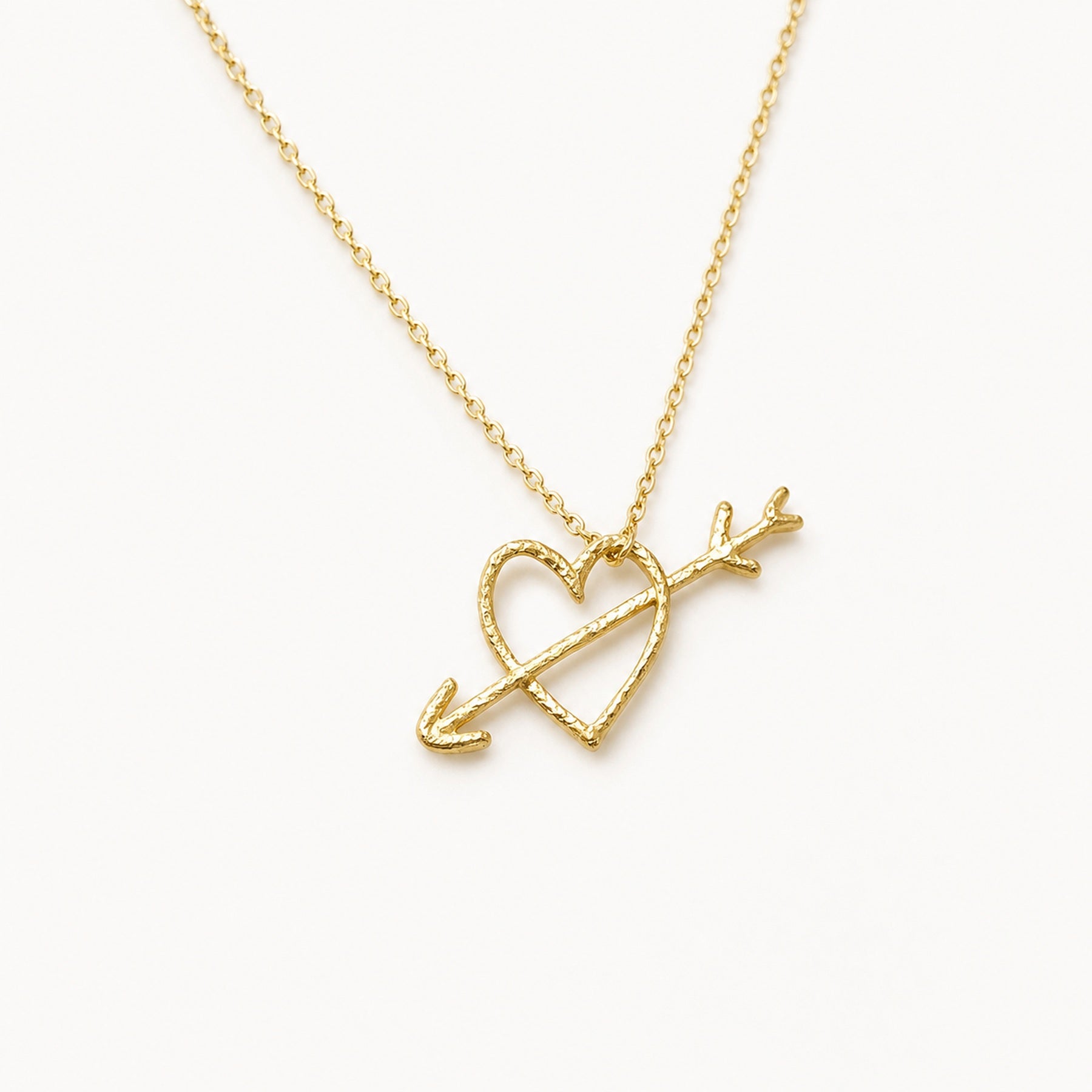 Chapado en oro - COLGANTE CUPIDO | Antorcha de Plata