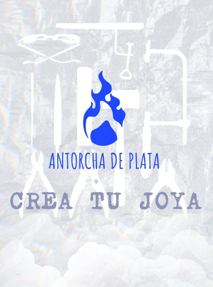 Taller Crea Tu Joya, Pide Cita A Través De Whatsapp 🩵, joya artesanal de plata de ley de Antorcha de Plata - imagen 1